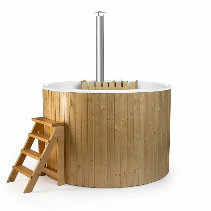 HOT TUB ROTUND DIN MATERIAL COMPOZIT