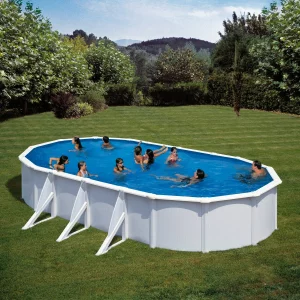 Piscină supraterană ovală FIDJI - 500 х 300 x h 120 (cm)