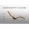 Sezlong relaxare - Serendipity Anthracite