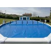 Derulator manual de prelată pentru piscine supraterane