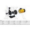 Sistem înot contracurent - Elegance 70 - PIEZO - 1 phase 230 V