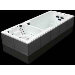 SWIMSPA FUEGO semi-incastrat 590 x 235 x 154 cm