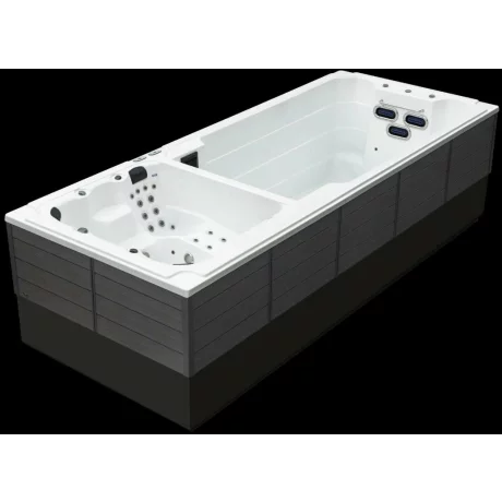 SWIMSPA FUEGO semi-incastrat 590 x 235 x 154 cm
