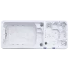 SWIMSPA NOVARA 580 x 235 x 138 cm