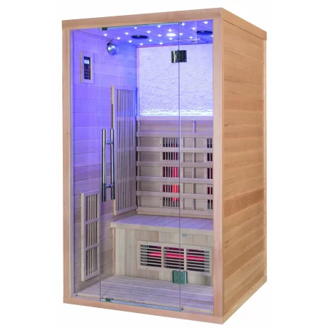 SAUNA CU INFRAROSU GOETEBORG 120 x 105 x 200 cm