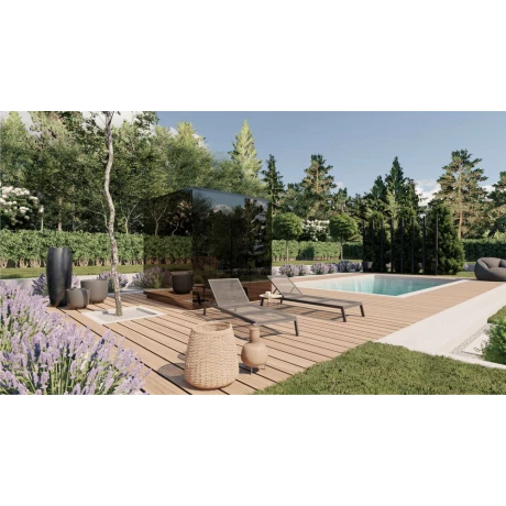 SAUNA EXTERIOR CORTINA S 220 x 190 x 235 cm