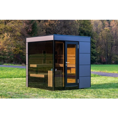 SAUNA EXTERIOR ZERMATT S 220 x 220 x 235 cm