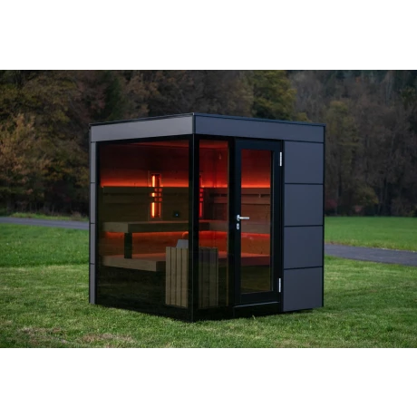 SAUNA EXTERIOR ZERMATT S 220 x 220 x 235 cm