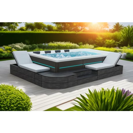 SWIM SPA HORIZON 390 × 230 × 86 cm